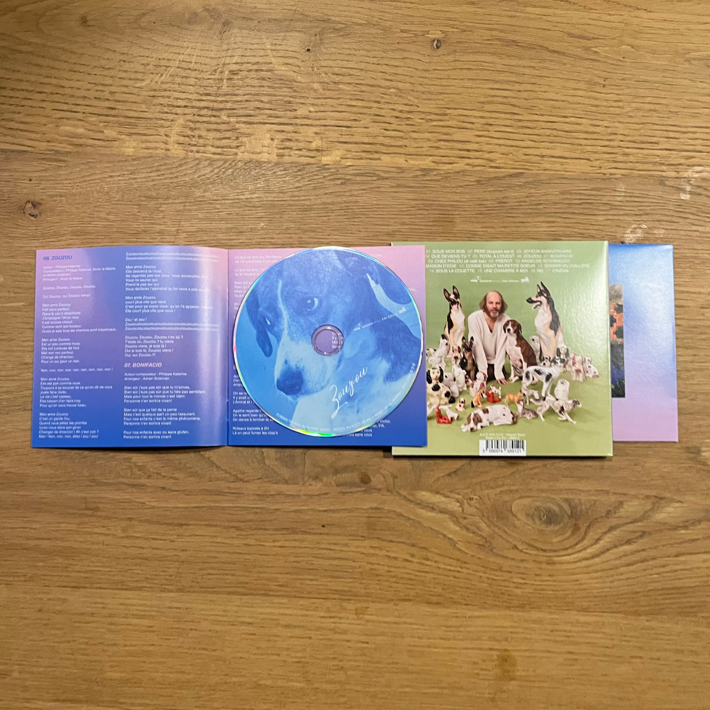 Totebag + CD ou vinyle | Zouzou