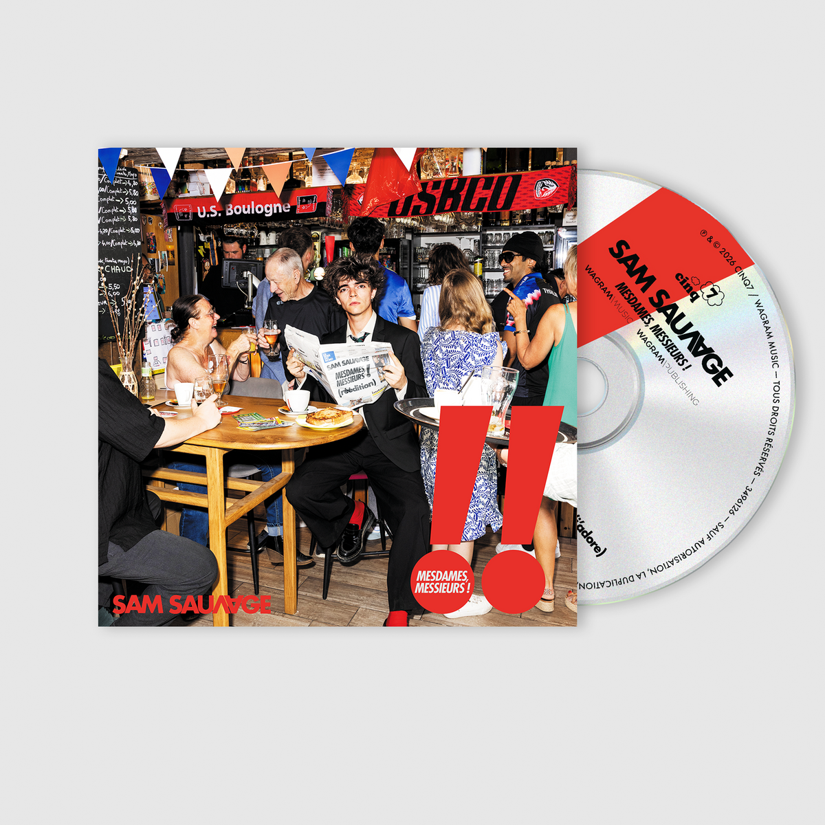 CD | Nouvelle édition Album Mesdames, Messieurs !