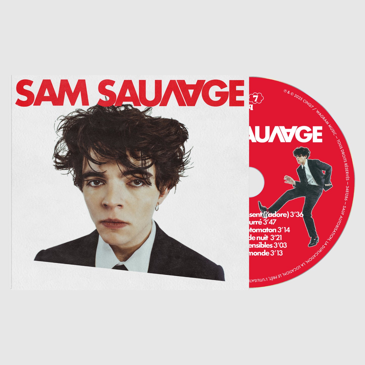 Pack CD + T-shirt | EP Sam Sauvage