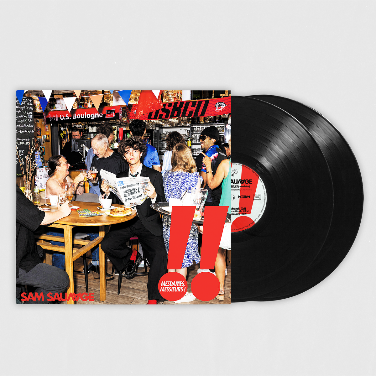 Double Vinyle| Nouvelle édition Album Mesdames, Messieurs !