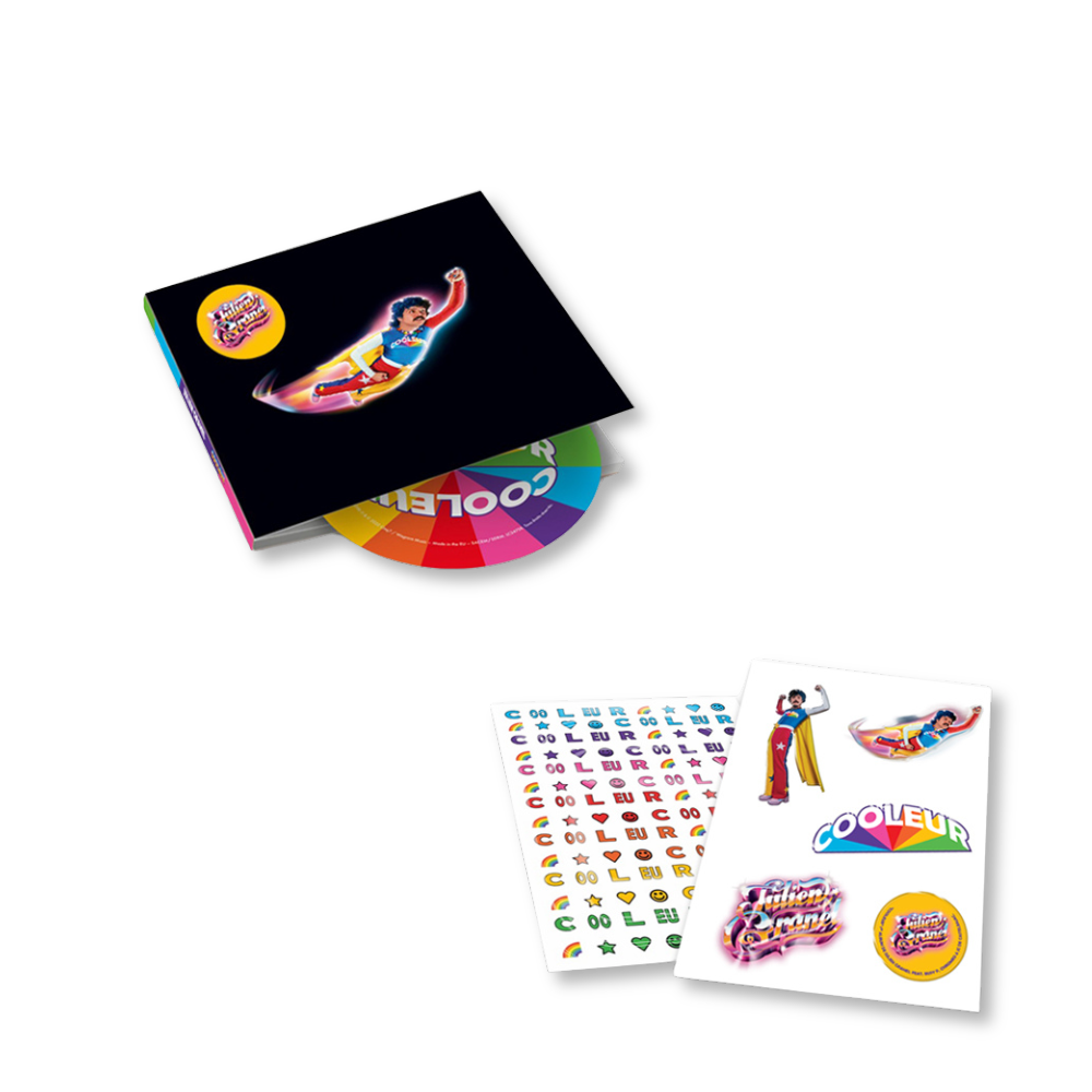 Pack CD + Stickers + Tattoos | COOLEUR | Julien Granel