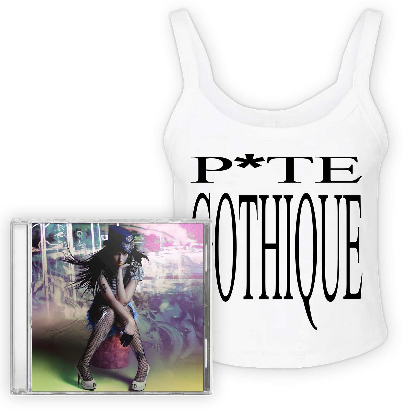 Pack CD / CD ALTERNATIF ED LIMITÉE + Crop top | Kalika
