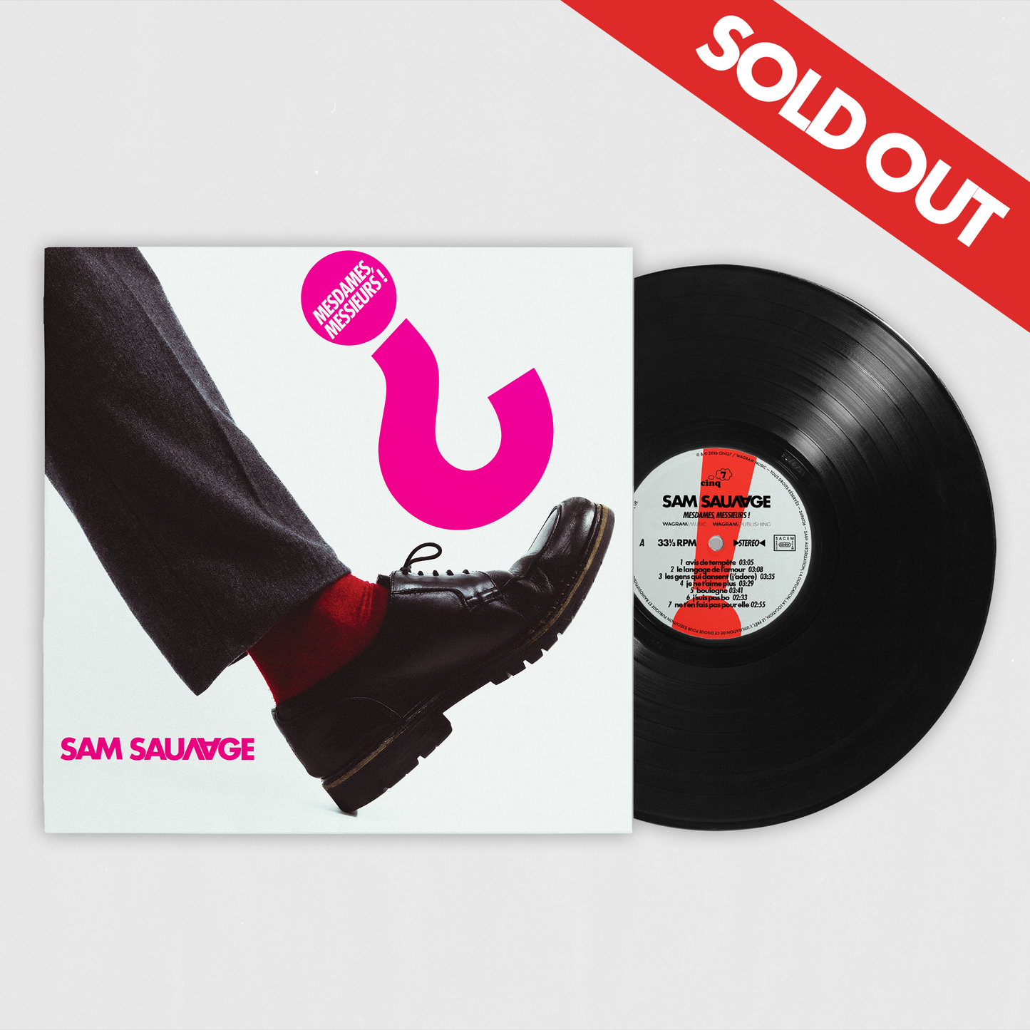 Vinyle ou Vinyle Pochette alternative limitée à 500 exemplaires (inclus poster dédicacé)