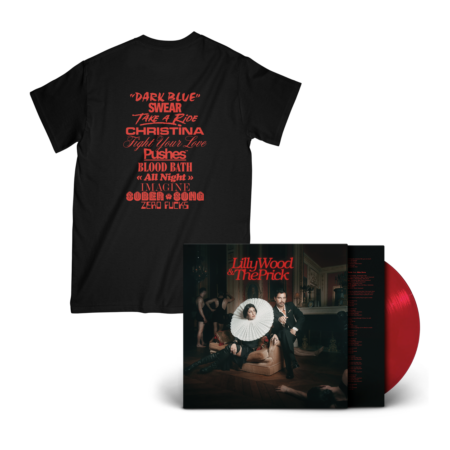 RED VINYL + TSHIRT | Exclusive pack