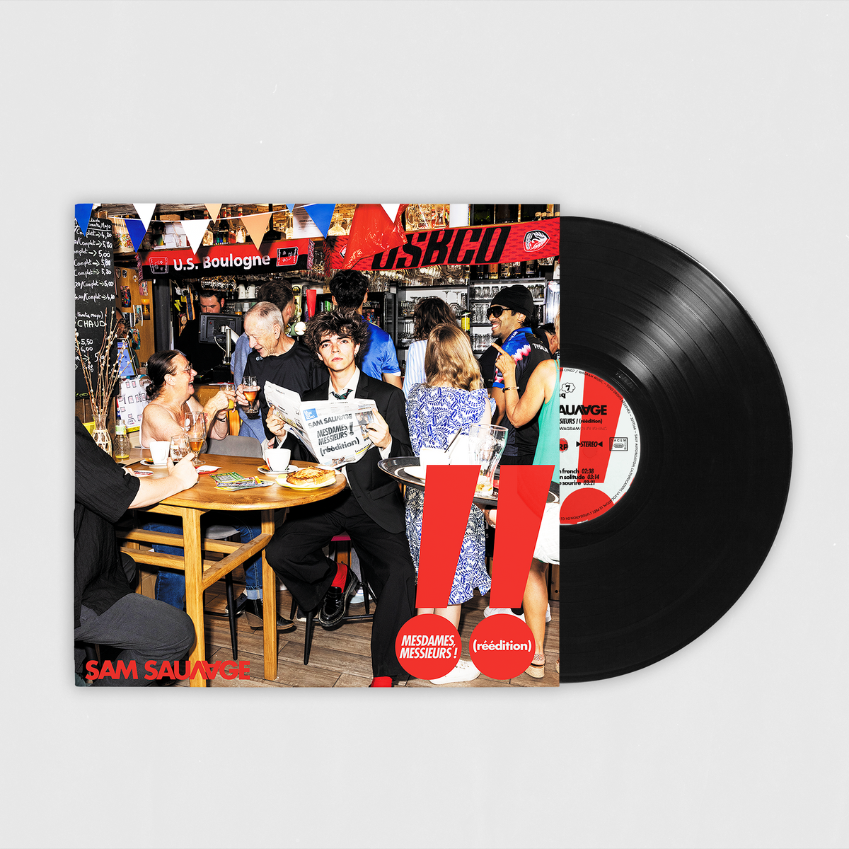 Vinyle simple + CD | Nouvelle édition Album Mesdames, Messieurs !