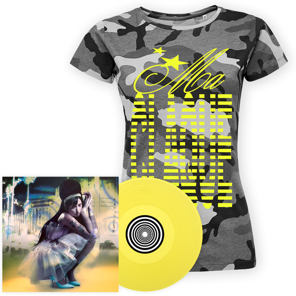 Pack Vinyle + Tshirt Camouflage "MA CLAQUE" | Kalika