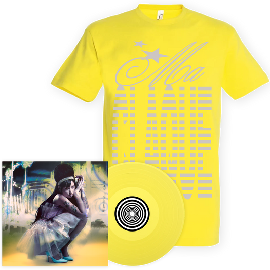 Pack Vinyle + Tshirt Jaune "MA CLAQUE" | Kalika