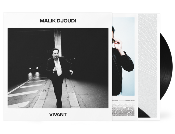 Vinyle édition collector + poster dédicacé | Nouvel album Vivant | Malik Djoudi