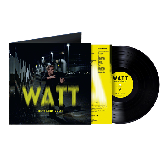 Vinyle gatefold deux volet | Album Watt | Bertrand Belin