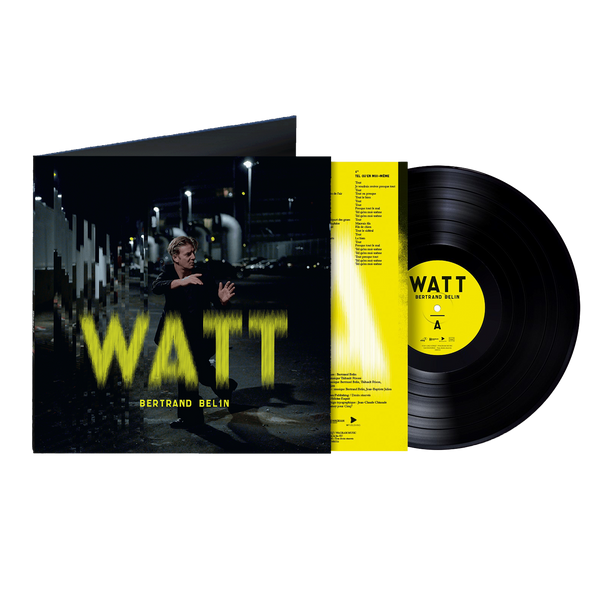 Vinyle gatefold deux volets | Album Watt | Bertrand Belin