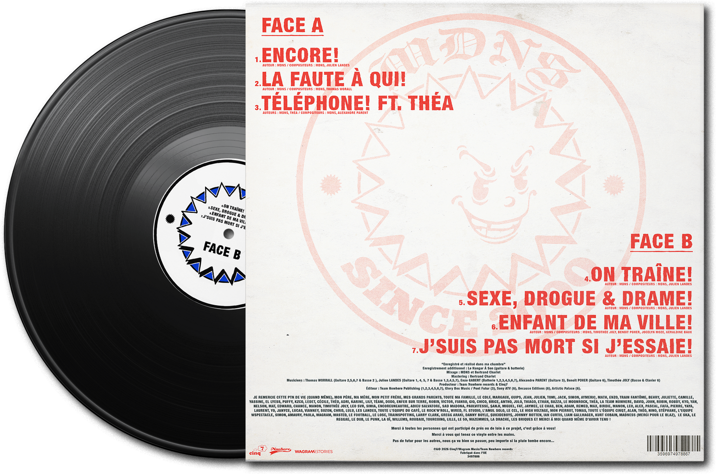 PACK VINYLE/SOUS VERRE/BADGE/STICKER | DRACHE!